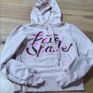 Kate Spade Light Pink Hoodie with Logo